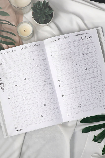 Kalem ile Yazılabilen Gölgeli Kuranı Kerim Seti