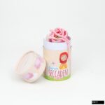 Furkan Neşriyat (17x10x32) Çocuk Serisi Kumbaralı Silindir Kutu Türkçe + Reyyan Çocuk - Seccade (45x70) + Gül Kokulu Tesbih