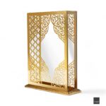 FN Altın Serisi Orta Boy Pleksi Dikey Muhafazalı Kuran Kutusu (Boş Kutu)