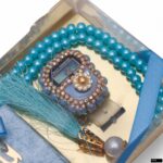 Asetat Kutu İçerisinde Mikro Kuran + Zikirmatik + İnci Tesbih Seti - Görsel 4