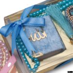 Asetat Kutu İçerisinde Mikro Kuran + Zikirmatik + İnci Tesbih Seti - Görsel 3