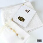 Hediyelik ve Çeyizlik 4’lü Gelin Bohçası Seti – Namaz Başörtüsü, Tafta Seccade, Yasin, Tesbih - Görsel 2