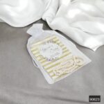 10'lu Tül Kese İçerisinde Kişiye Özel Etiketli Yasin ve Tesbih Hediye Seti - Görsel 5