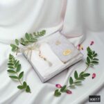 Hediyelik ve Çeyizlik 4’lü Gelin Bohçası Seti – Namaz Başörtüsü, Tafta Seccade, Yasin, Tesbih