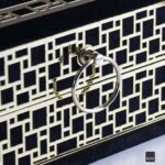 FN Zümrüt Serisi 30x30x11,5 Çeyiz Kutusu + Orta Boy Bilgisayar Hatlı Arapça Kadife Kuran-ı Kerim + Lüks Tafta Seccade + Cam İnci Tesbih + Taş Süslü Zikirmatik Seti - Görsel 4