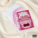 10'lu Tül Kese İçerisinde Çanta Boy Yasin ve Tesbih Hediye Seti - Görsel 3